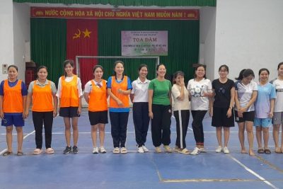 Công Đoàn trường THPT Đinh Tiên Hoàng, tổ chức các hoạt động chào mừng ngày Phụ nữ Việt nam 20/10/2023